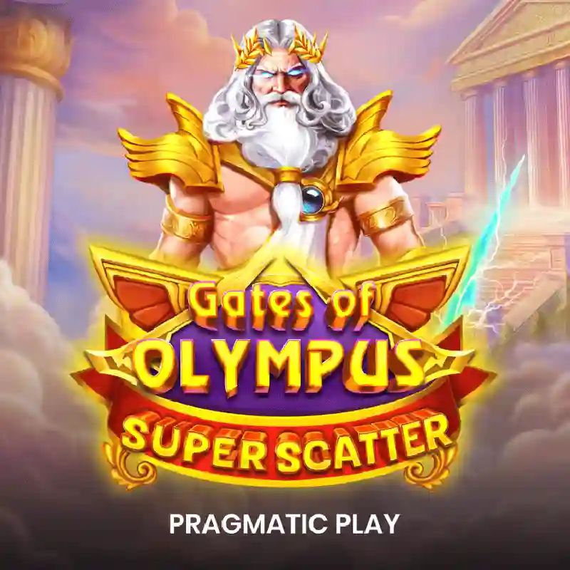 Gates of Olympus Super Scatter slot game banner